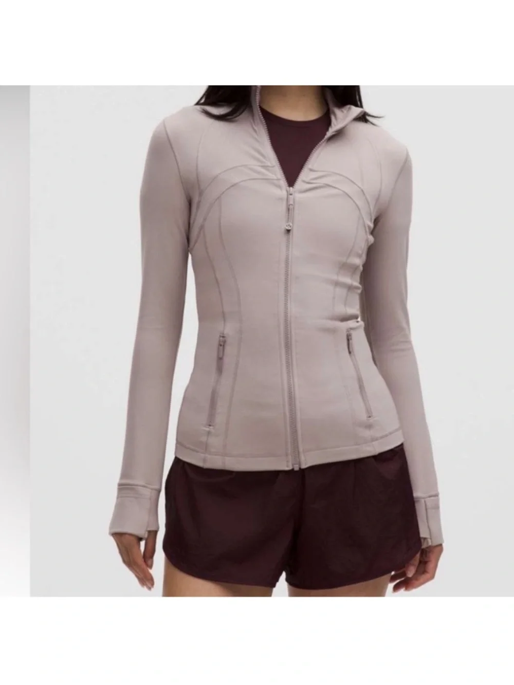 NWOT Lululemon Define Jacket *Nulu in Mauve Grey